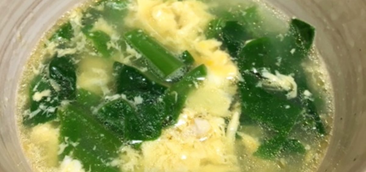 レシピ 簡単なのに栄養満点なスープ ツルムラサキとたまごのスープ ビセットプラザ 東中野