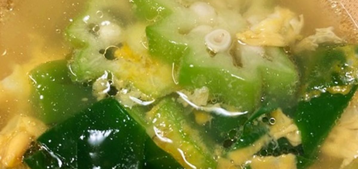 レシピ 夏野菜を使った時短料理 第3弾 オクラとつるむらさきのたまごスープ ビセットプラザ 東中野